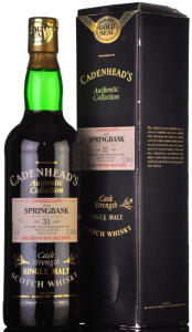 Springbank 1963 Cadenheads Whisky
