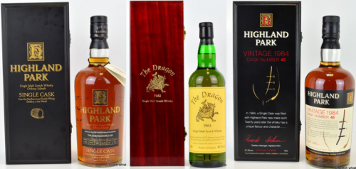 Record breaking highland park whisky
