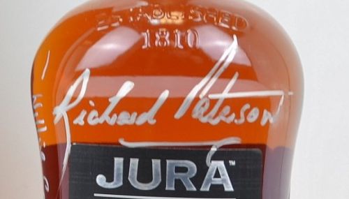 Jura Paterson Signed Bottle